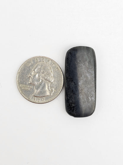 Velvet obsidian Cabochon | Natural Mexican Obsidian for Silversmiths