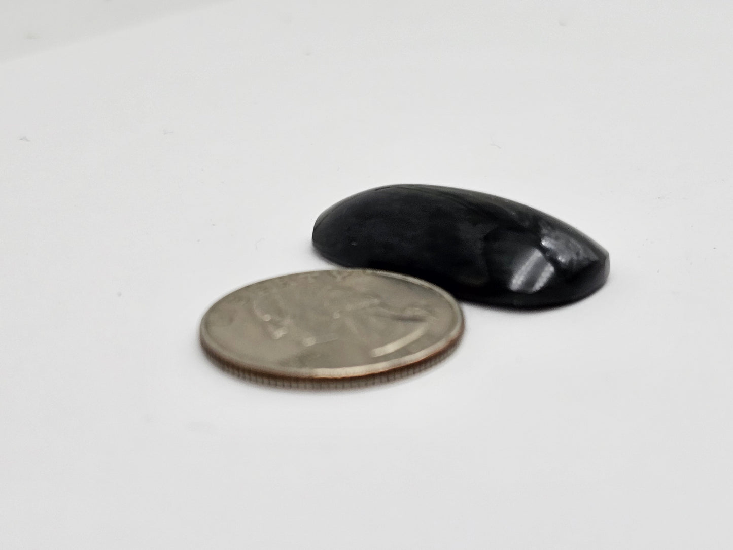 Velvet obsidian Cabochon | Natural Mexican Obsidian for Silversmiths