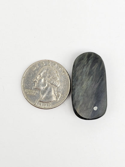 Velvet obsidian Cabochon | Natural Mexican Obsidian for Silversmiths