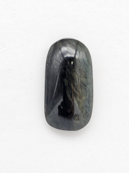 Velvet obsidian Cabochon | Natural Mexican Obsidian for Silversmiths