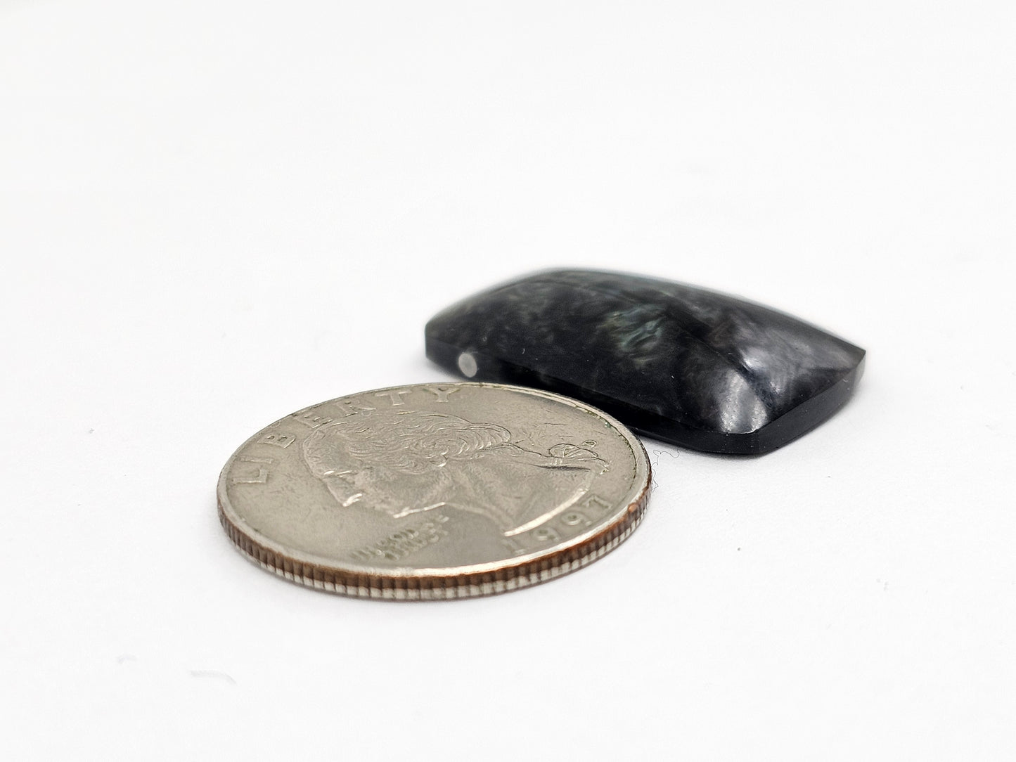 Velvet obsidian Cabochon | Natural Mexican Obsidian for Silversmiths