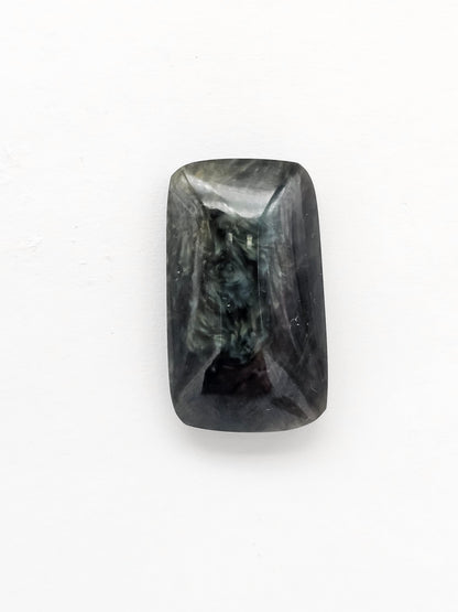 Velvet obsidian Cabochon | Natural Mexican Obsidian for Silversmiths