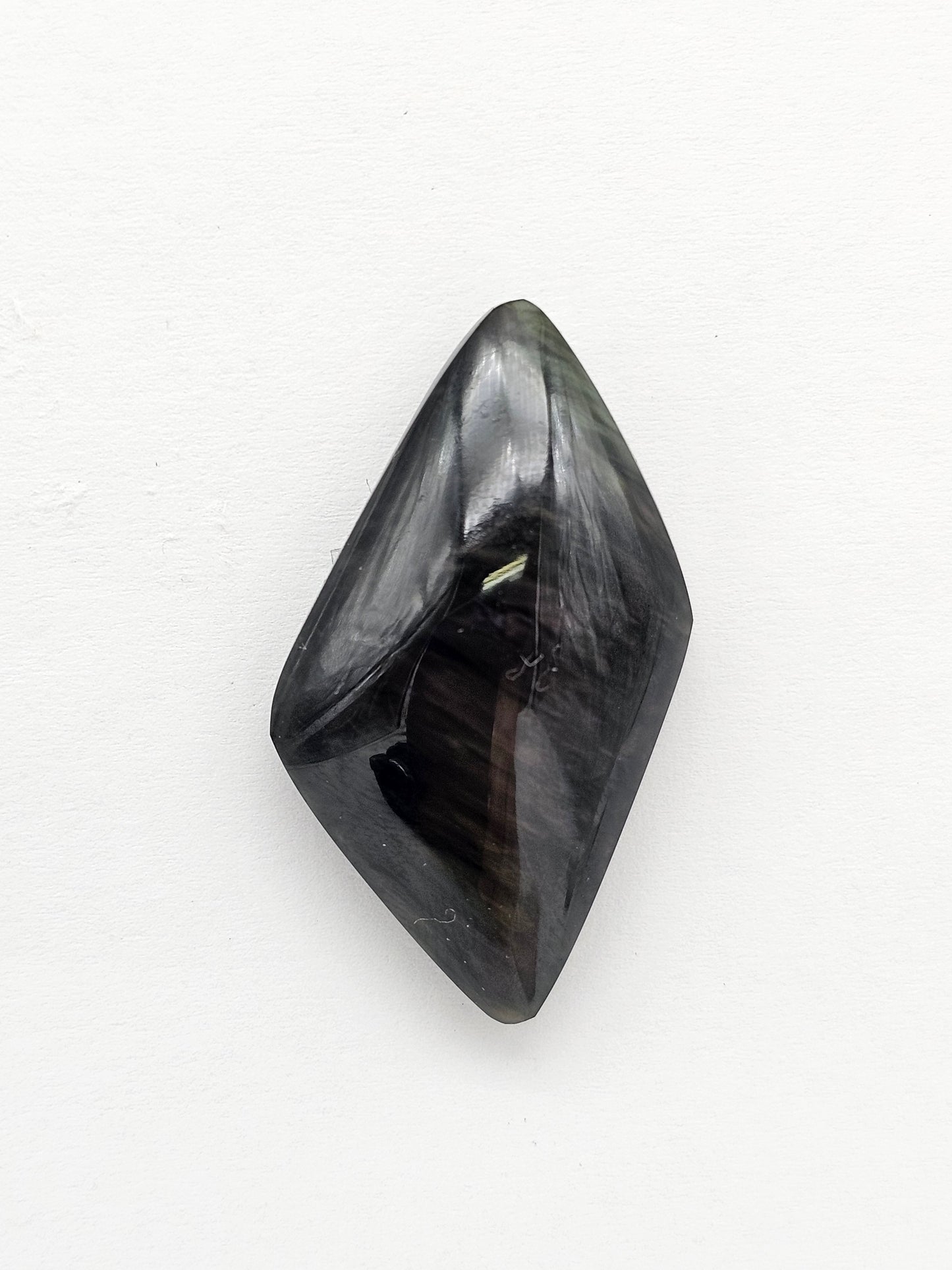 Velvet obsidian Cabochon | Natural Mexican Obsidian for Silversmiths
