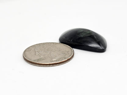 Velvet obsidian Cabochon | Natural Mexican Obsidian for Silversmiths