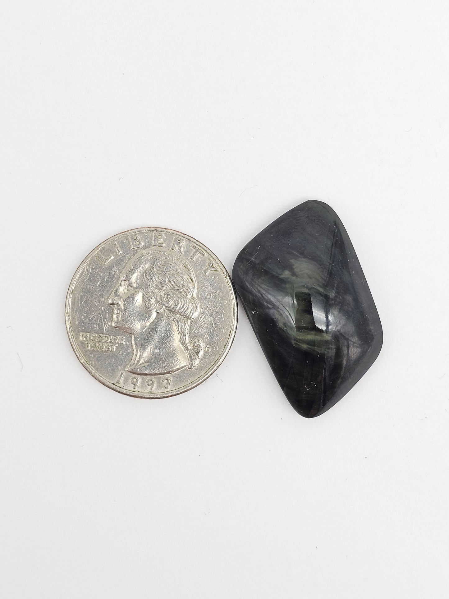 Velvet obsidian Cabochon | Natural Mexican Obsidian for Silversmiths