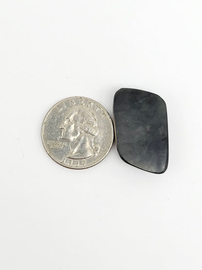 Velvet obsidian Cabochon | Natural Mexican Obsidian for Silversmiths