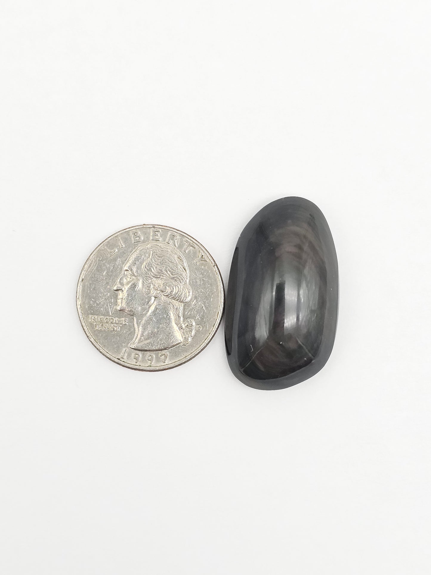 Velvet obsidian Cabochon | Natural Mexican Obsidian for Silversmiths