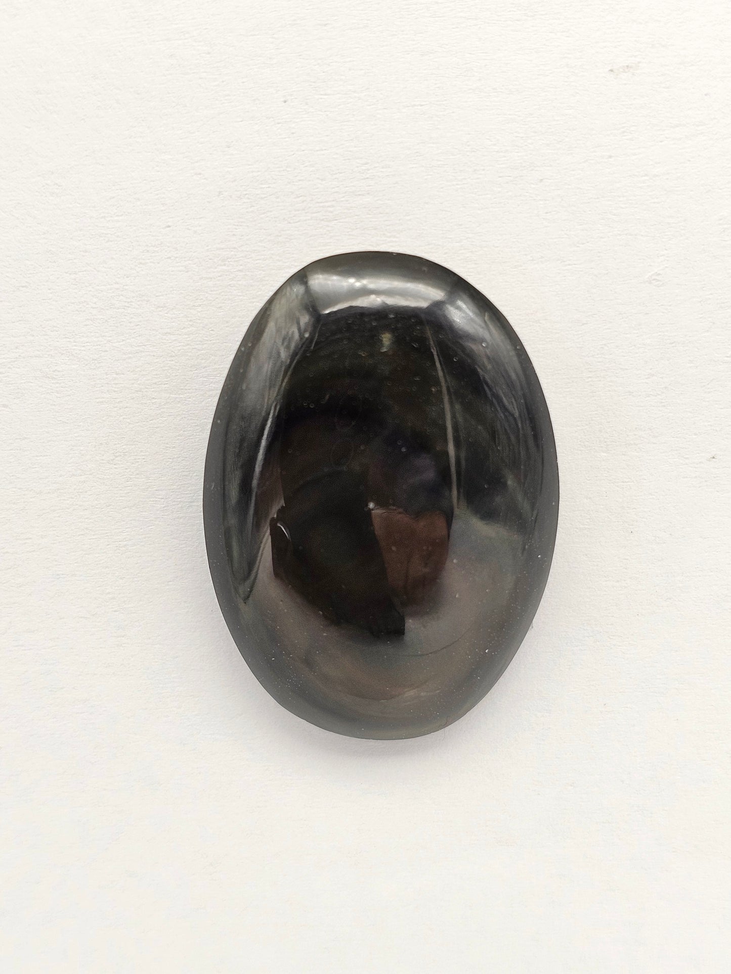 Velvet obsidian Cabochon | Natural Mexican Obsidian for Silversmiths