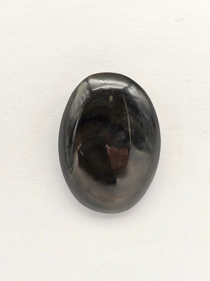 Velvet obsidian Cabochon | Natural Mexican Obsidian for Silversmiths