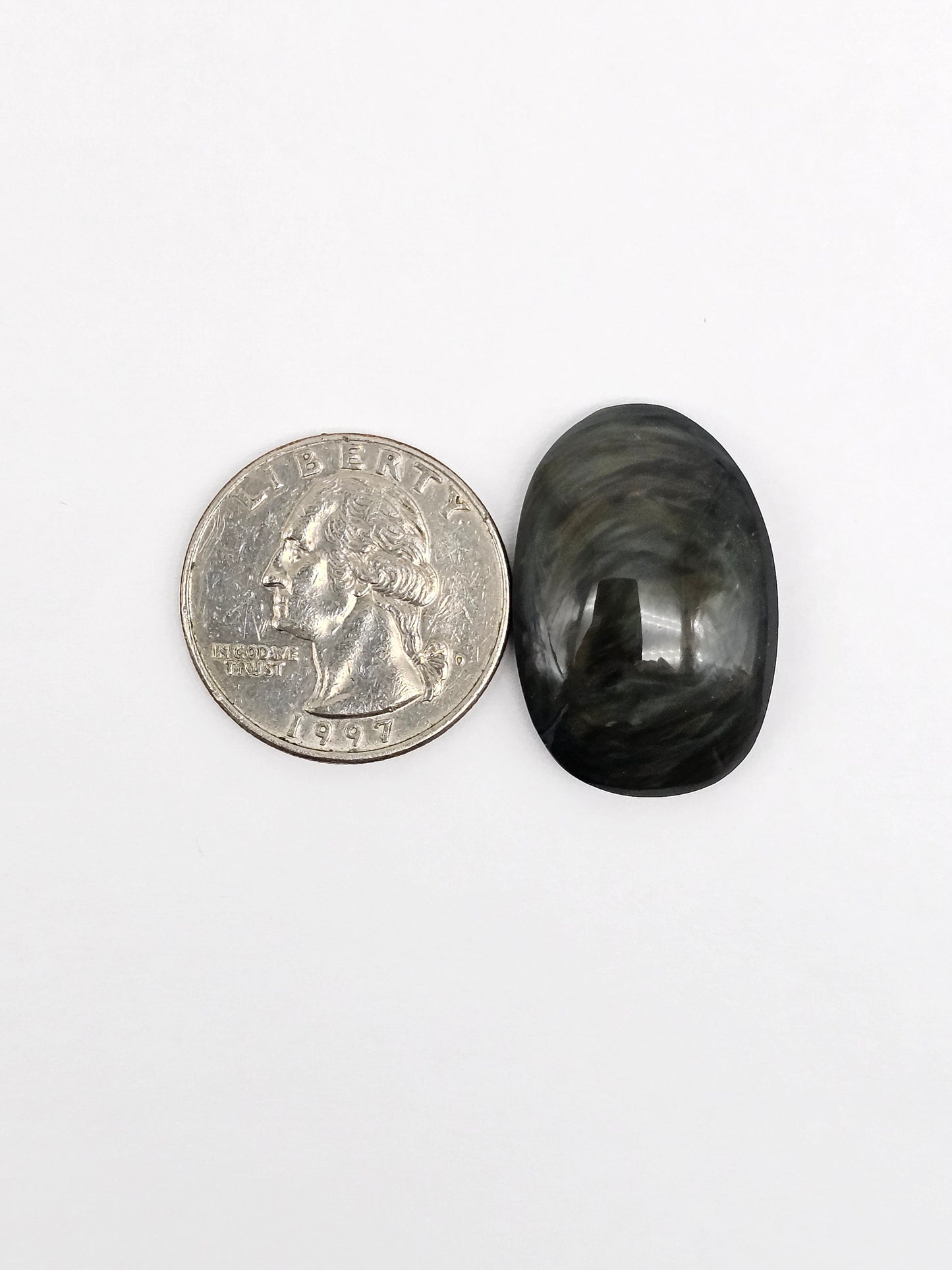 Velvet obsidian Cabochon | Natural Mexican Obsidian for Silversmiths