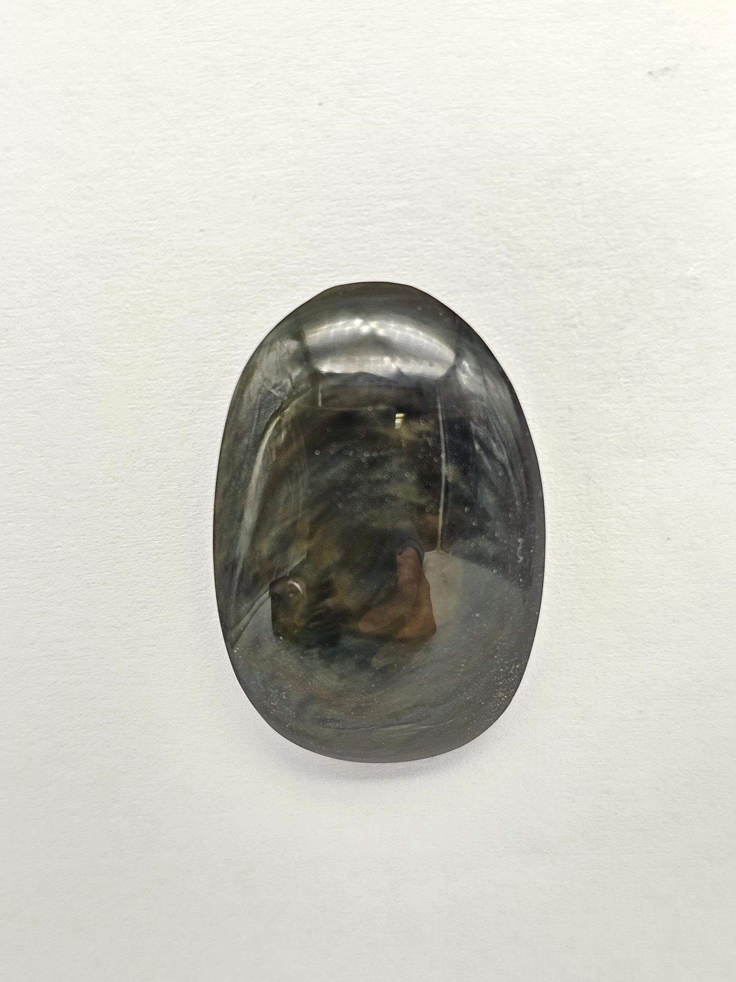 Velvet obsidian Cabochon | Natural Mexican Obsidian for Silversmiths