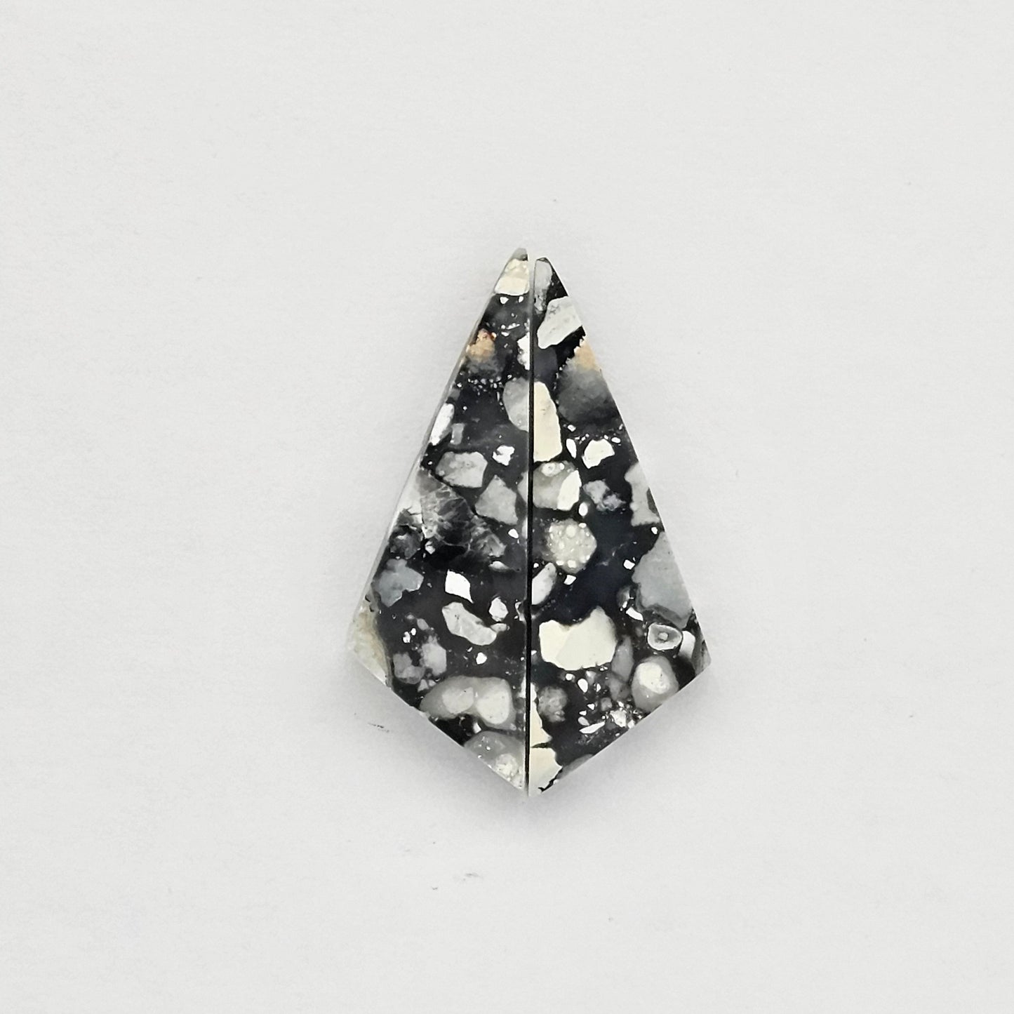 Maligano Jasper cabochon pair