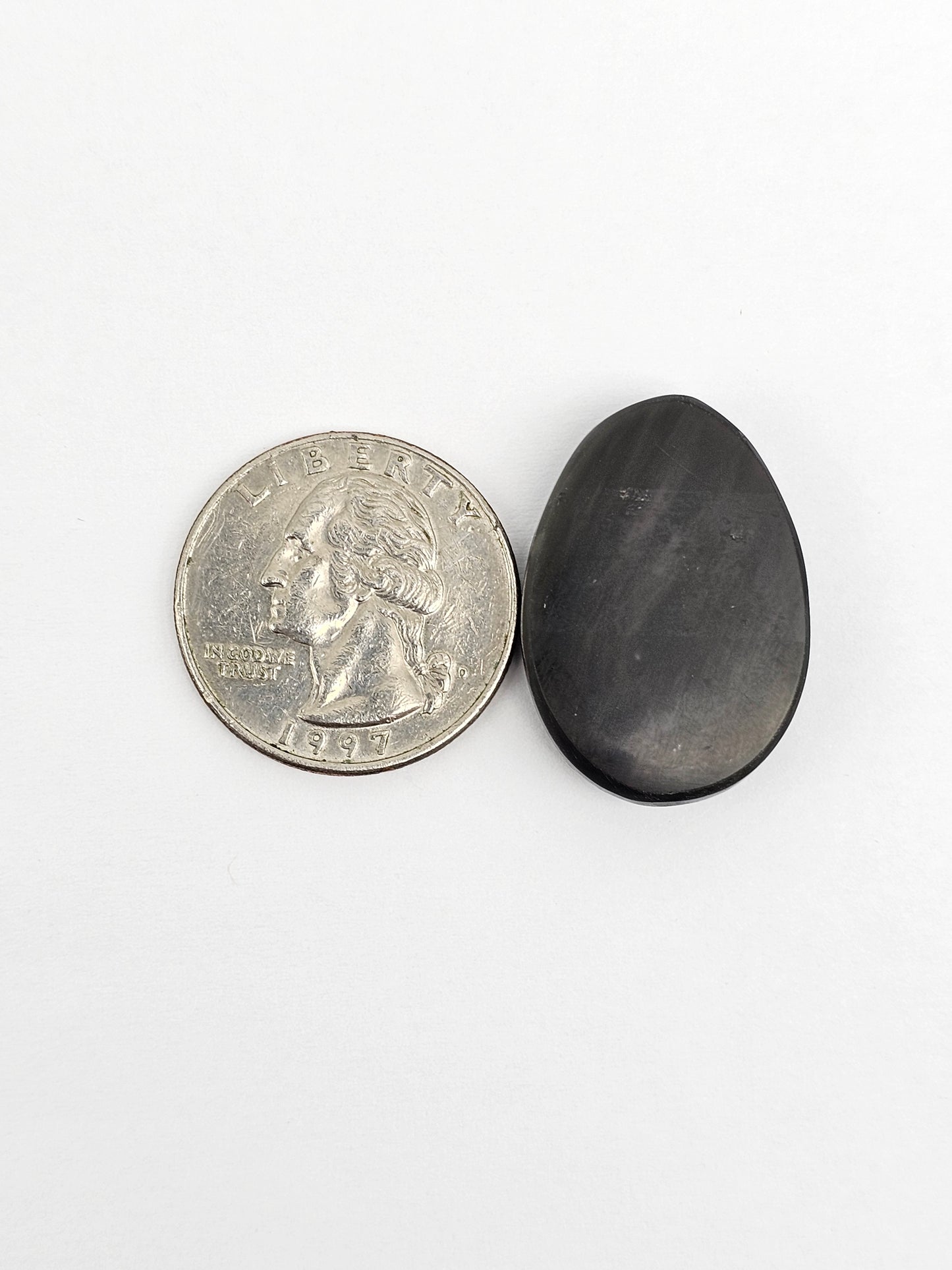 Velvet obsidian Cabochon | Natural Mexican Obsidian for Silversmiths