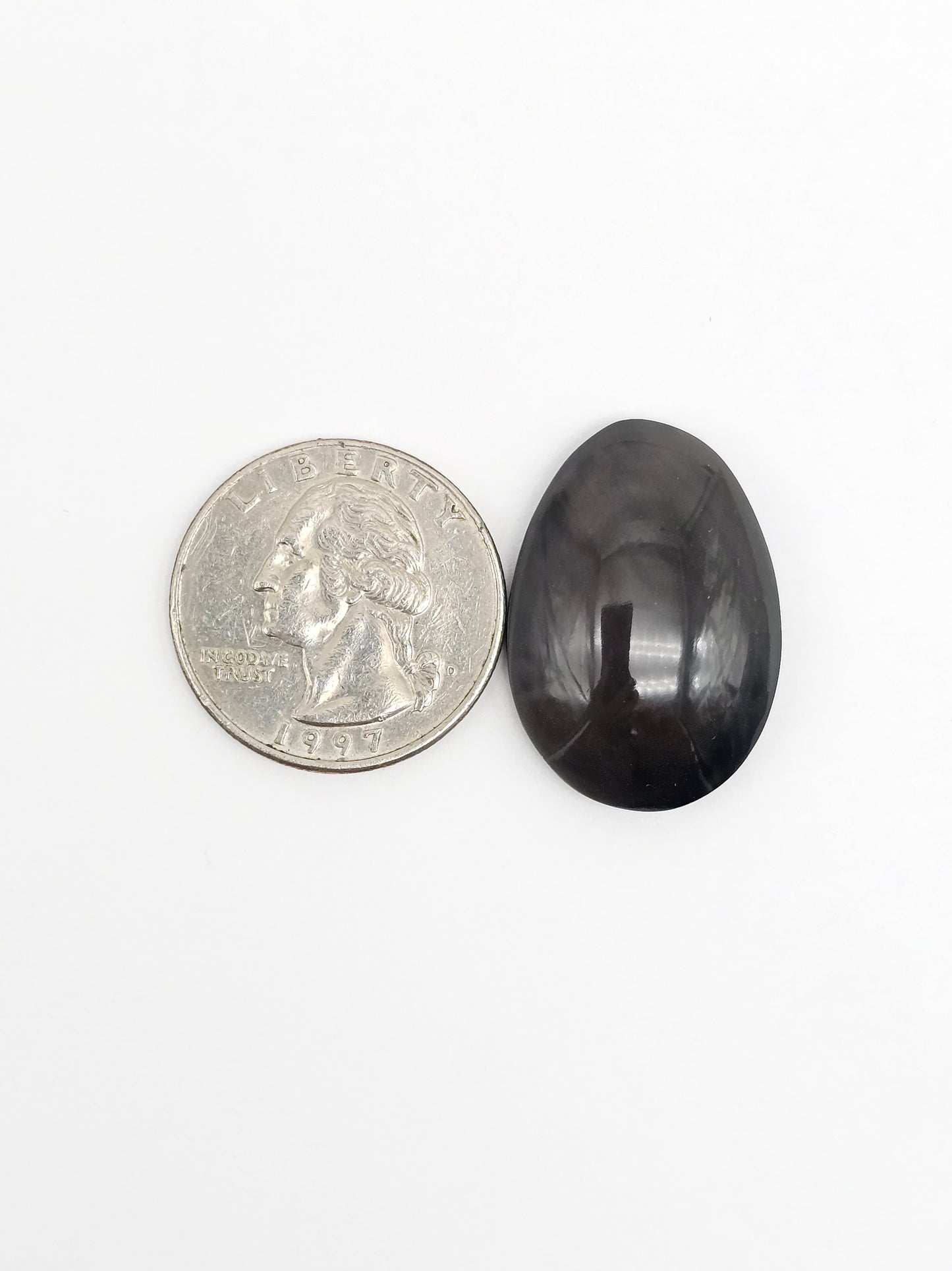 Velvet obsidian Cabochon | Natural Mexican Obsidian for Silversmiths