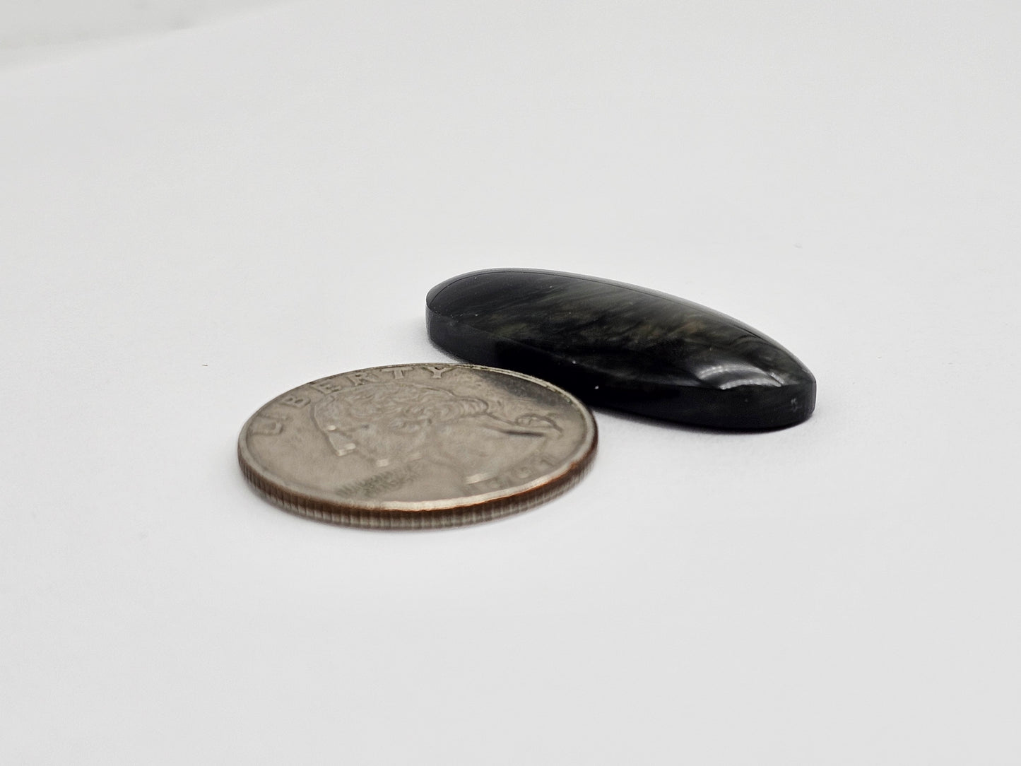 Velvet obsidian Cabochon | Natural Mexican Obsidian for Silversmiths