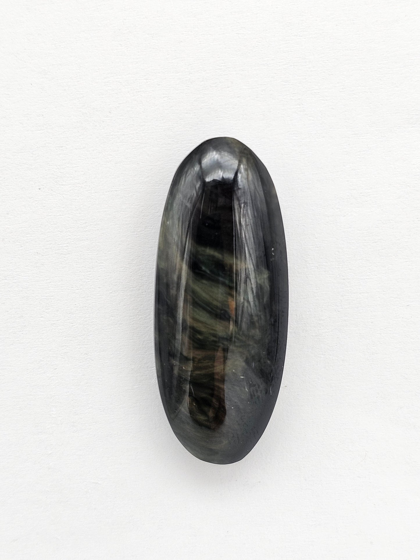 Velvet obsidian Cabochon | Natural Mexican Obsidian for Silversmiths