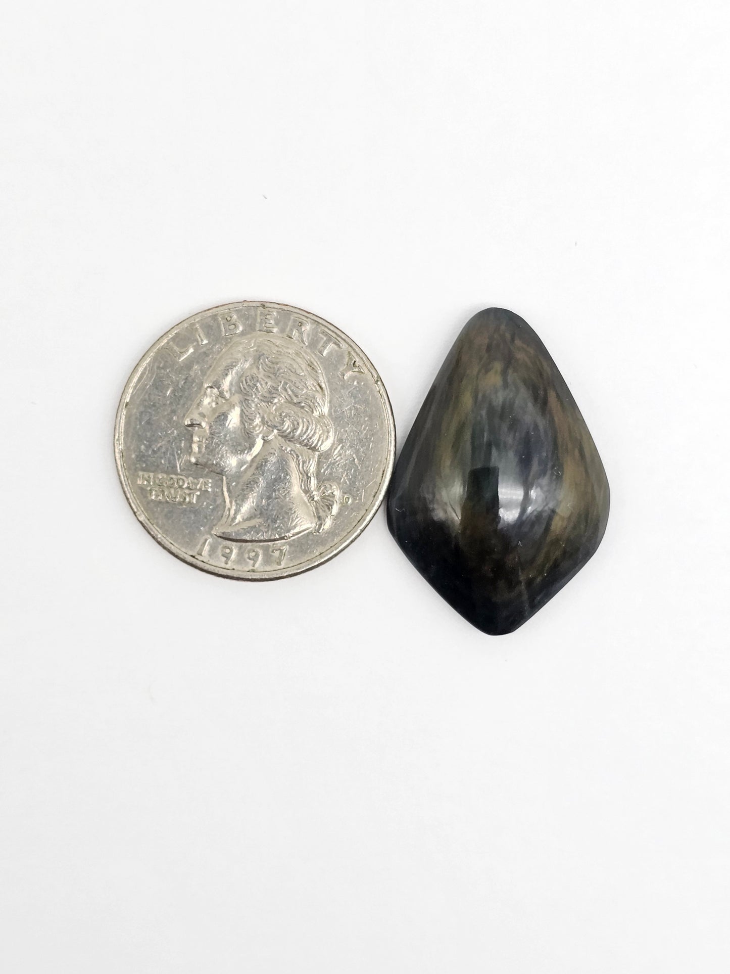Velvet obsidian Cabochon | Natural Mexican Obsidian for Silversmiths