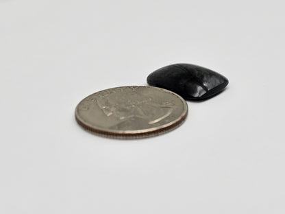 Velvet obsidian Cabochon | Natural Mexican Obsidian for Silversmiths