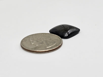 Velvet obsidian Cabochon | Natural Mexican Obsidian for Silversmiths