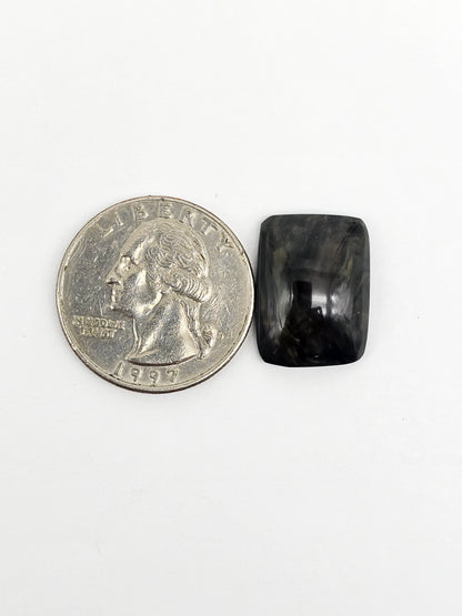 Velvet obsidian Cabochon | Natural Mexican Obsidian for Silversmiths