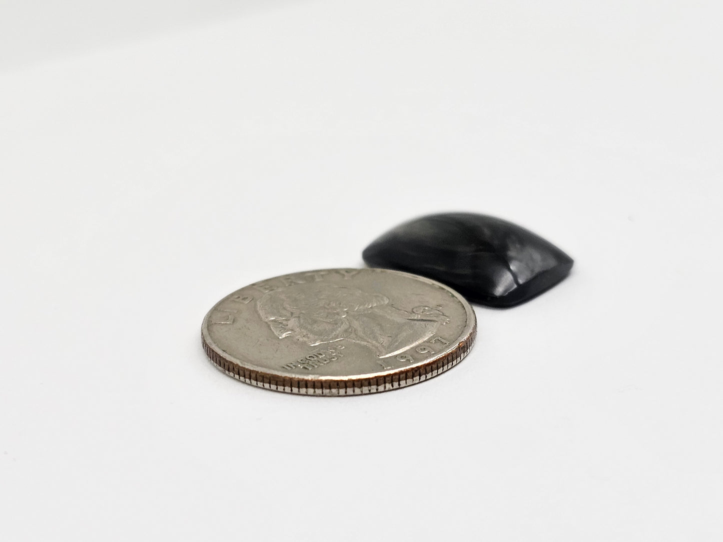 Velvet obsidian Cabochon | Natural Mexican Obsidian for Silversmiths