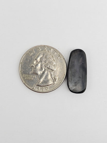 Velvet obsidian Cabochon | Natural Mexican Obsidian for Silversmiths