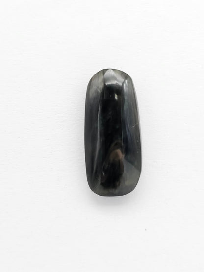Velvet obsidian Cabochon | Natural Mexican Obsidian for Silversmiths