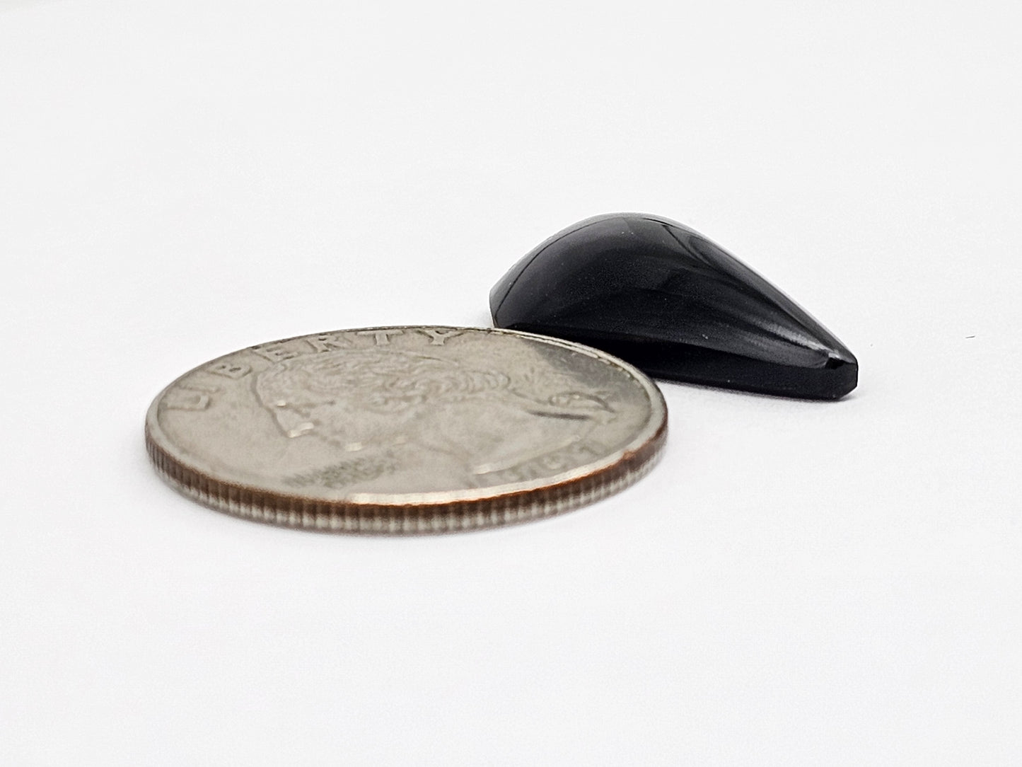 Velvet obsidian Cabochon | Natural Mexican Obsidian for Silversmiths