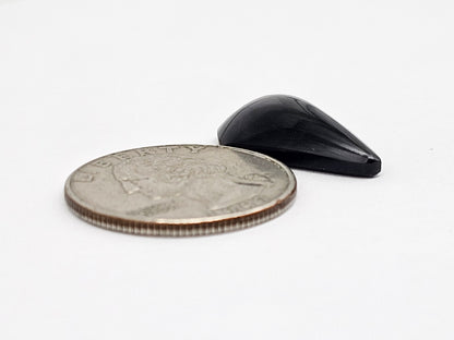 Velvet obsidian Cabochon | Natural Mexican Obsidian for Silversmiths