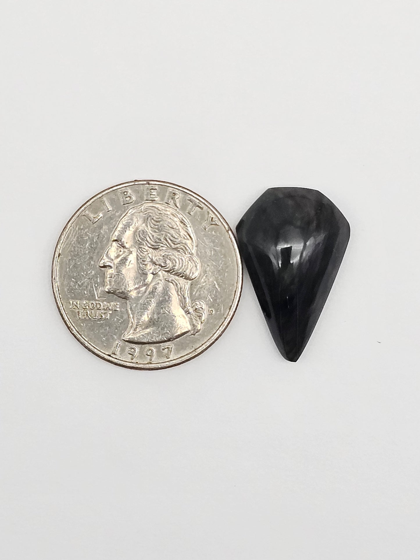 Velvet obsidian Cabochon | Natural Mexican Obsidian for Silversmiths