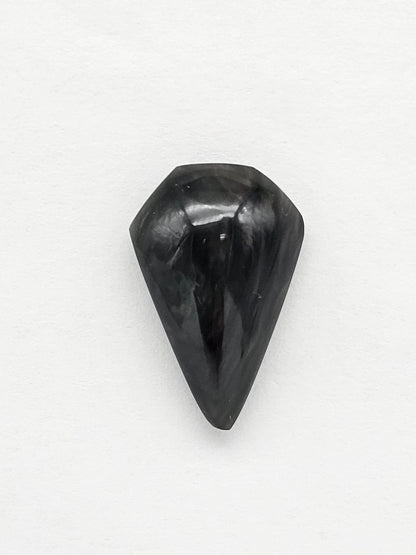 Velvet obsidian Cabochon | Natural Mexican Obsidian for Silversmiths