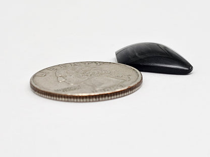 Velvet obsidian Cabochon | Natural Mexican Obsidian for Silversmiths