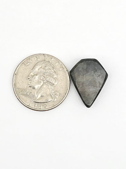 Velvet obsidian Cabochon | Natural Mexican Obsidian for Silversmiths