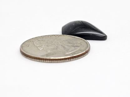 Velvet obsidian Cabochon | Natural Mexican Obsidian for Silversmiths