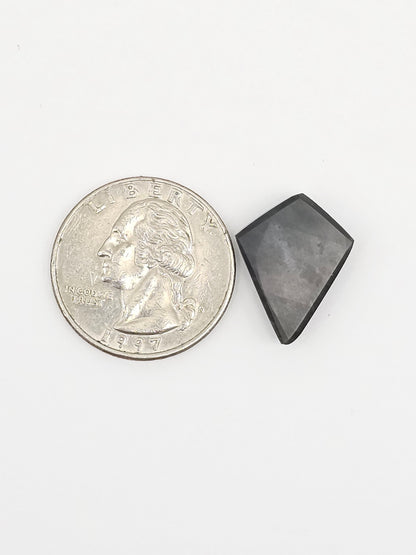 Velvet obsidian Cabochon | Natural Mexican Obsidian for Silversmiths