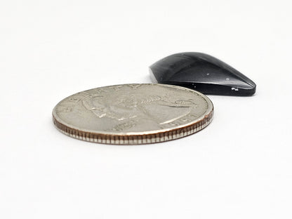 Velvet obsidian Cabochon | Natural Mexican Obsidian for Silversmiths