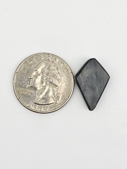 Velvet obsidian Cabochon | Natural Mexican Obsidian for Silversmiths