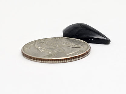Velvet obsidian Cabochon | Natural Mexican Obsidian for Silversmiths