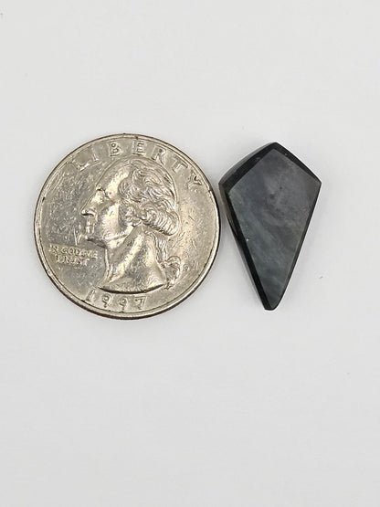 Velvet obsidian Cabochon | Natural Mexican Obsidian for Silversmiths
