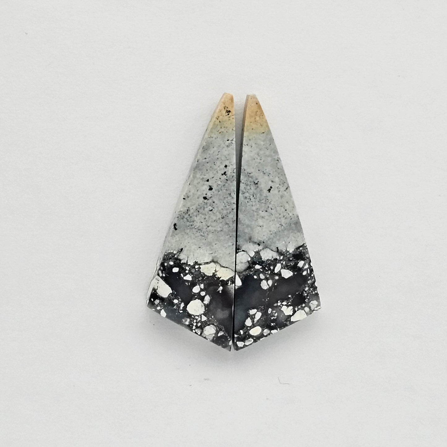 Maligano Jasper cabochon pair