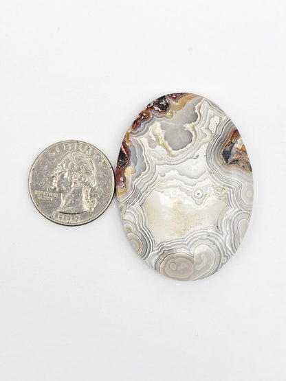 Mexican Crazy Lace Agate Cabochon