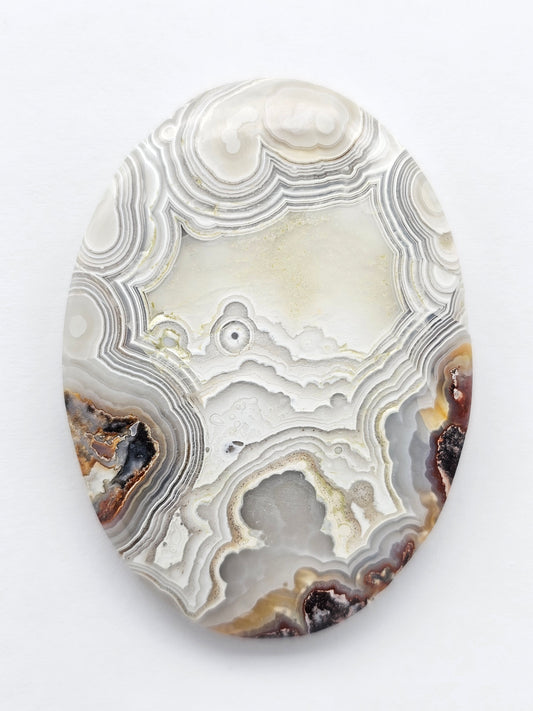 Mexican Crazy Lace Agate Cabochon