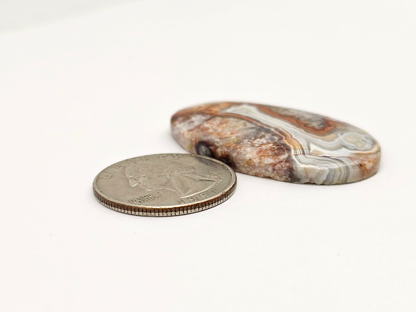 Mexican Crazy Lace Agate Cabochon