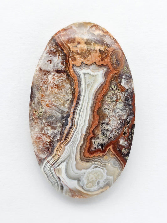 Mexican Crazy Lace Agate Cabochon