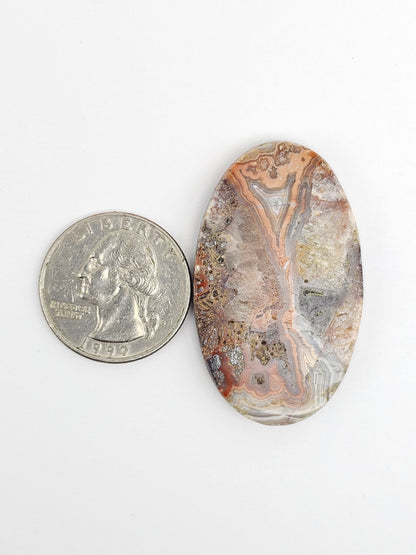 Mexican Crazy Lace Agate Cabochon