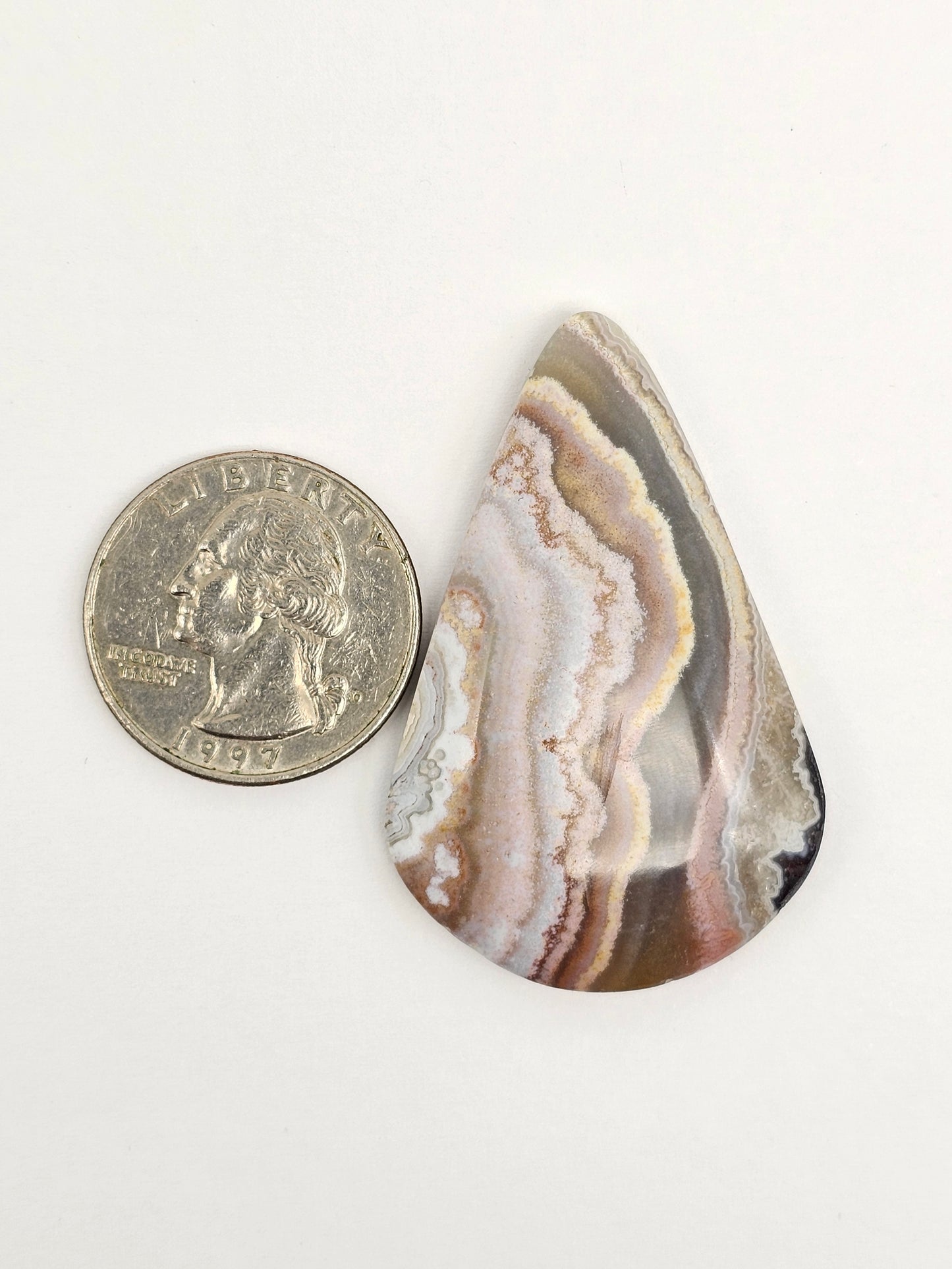 Mexican Crazy Lace Agate Cabochon