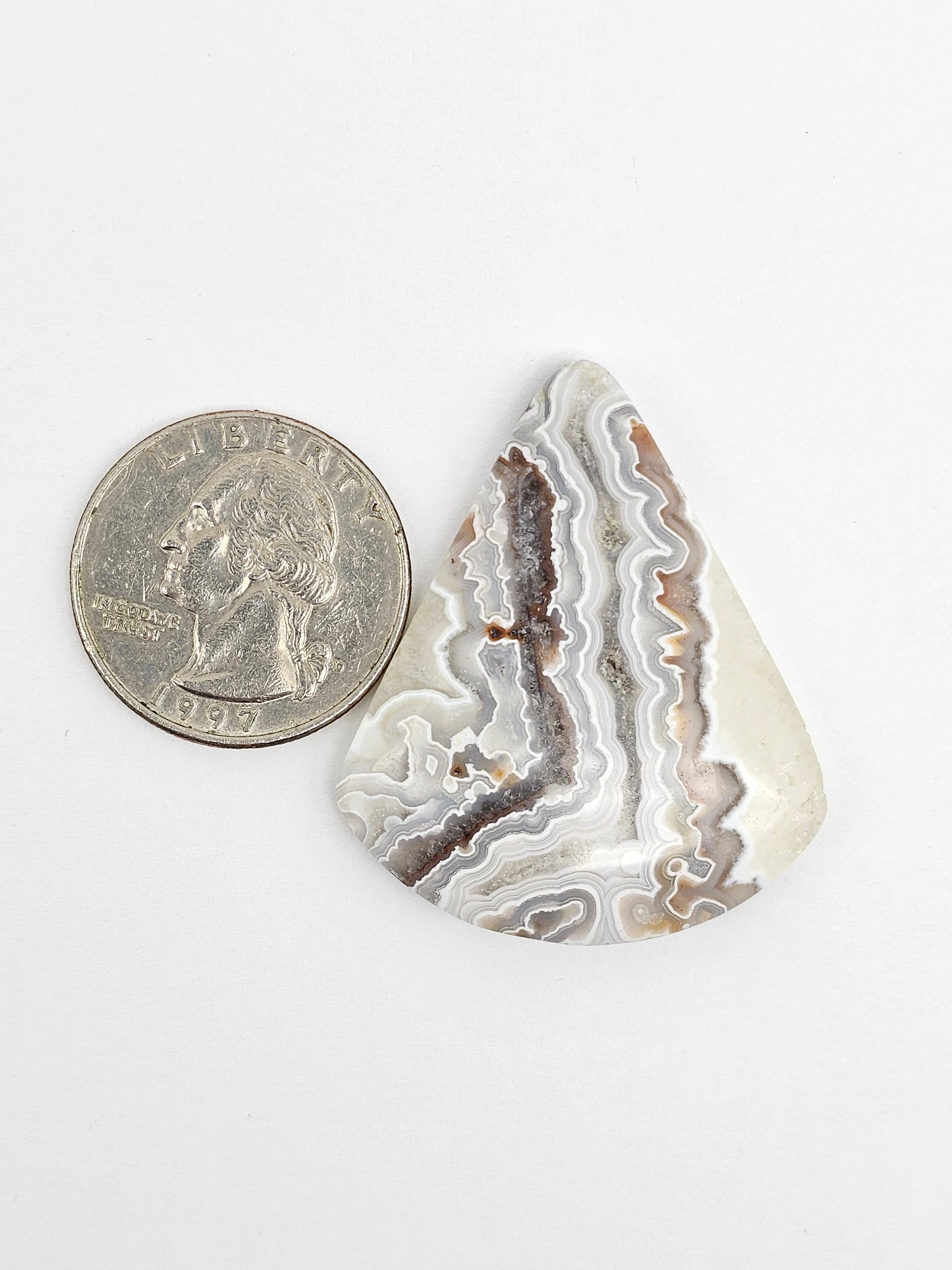 Mexican Crazy Lace Agate Cabochon