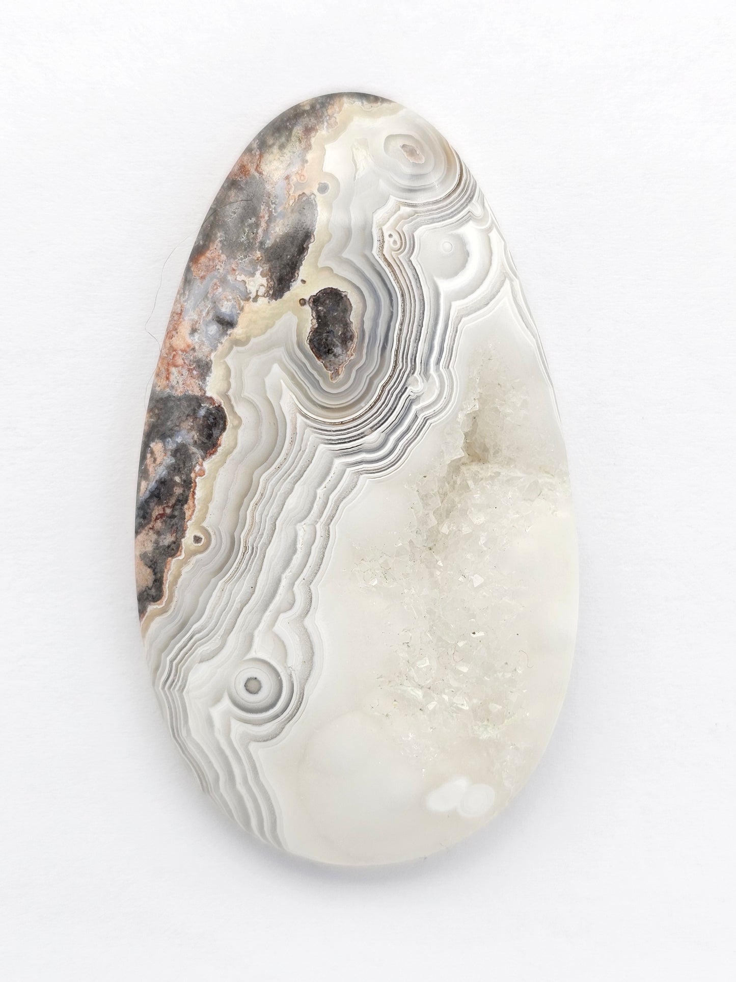 Mexican Crazy Lace Agate Cabochon