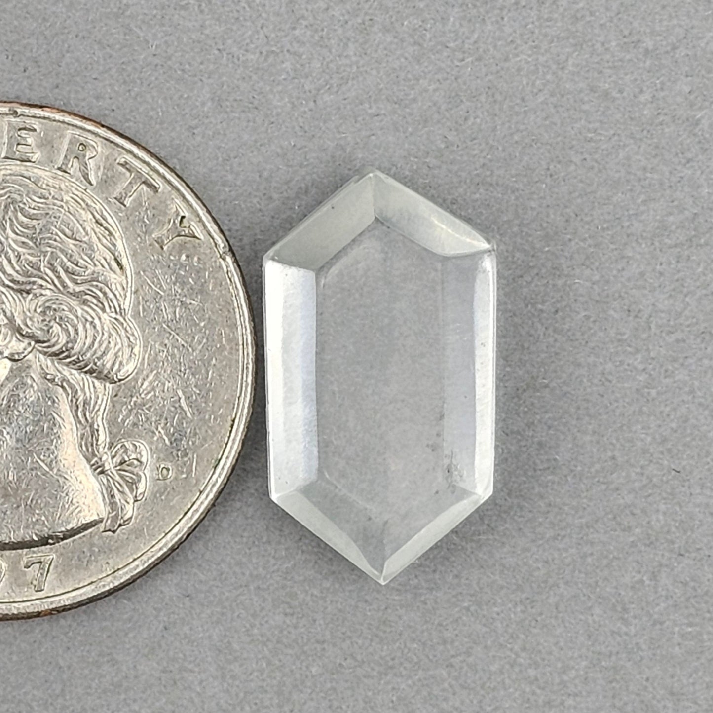 Quartz Geometric cabochon