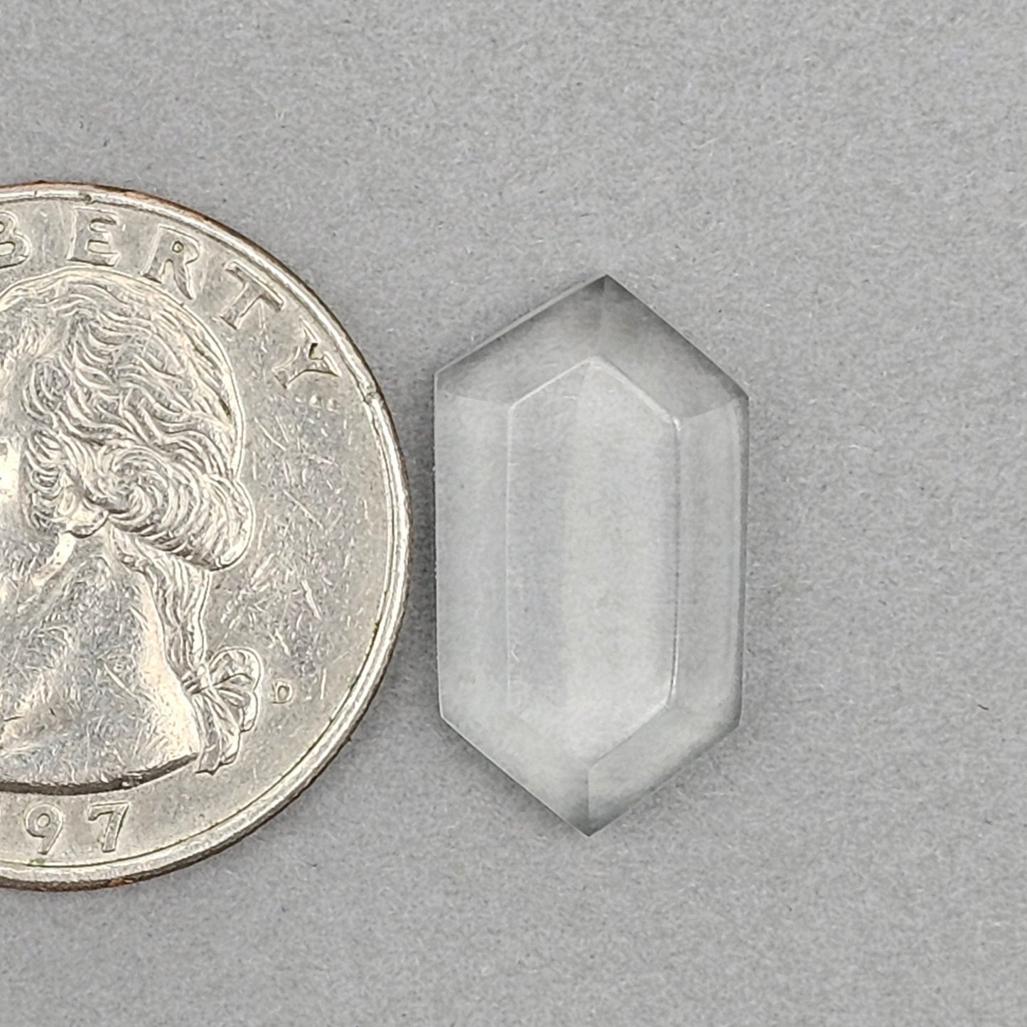 Quartz Geometric cabochon